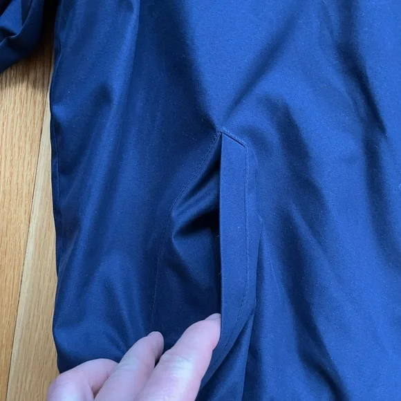 Polo Ralph Lauren Men's Harrington Full Zip Lined Jacket Medium Blue Solid - Picture 5 of 10